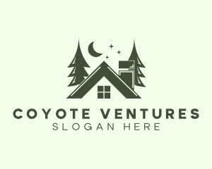 Forest Cottage House logo design