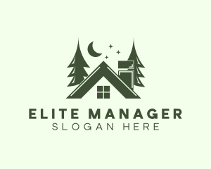 Forest Cottage House logo design