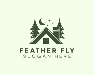 Forest Cottage House logo design