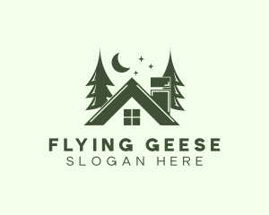 Forest Cottage House logo design