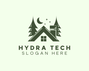 Forest Cottage House logo design