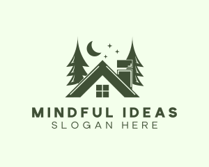 Forest Cottage House logo design