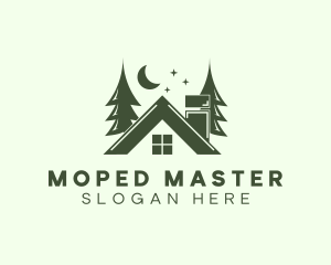 Forest Cottage House logo design