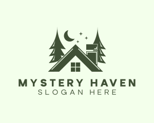 Forest Cottage House logo design