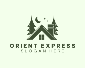 Forest Cottage House logo design