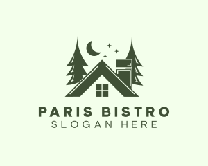 Forest Cottage House logo design