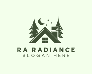 Forest Cottage House logo design