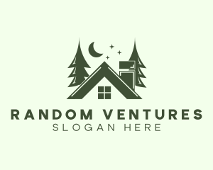 Forest Cottage House logo design