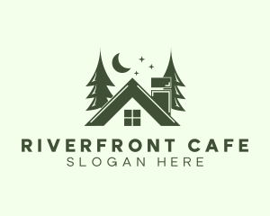 Forest Cottage House logo design