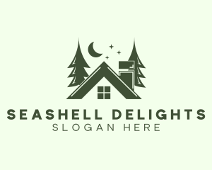 Forest Cottage House logo design