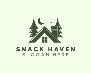 Forest Cottage House logo design