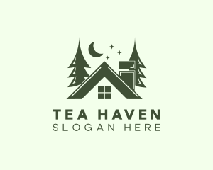 Forest Cottage House logo design