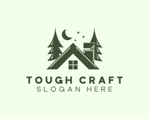 Forest Cottage House logo design