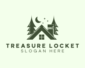 Forest Cottage House logo design