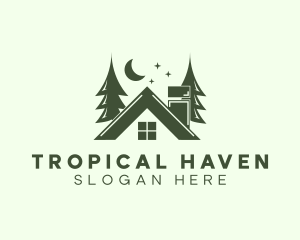 Forest Cottage House logo design