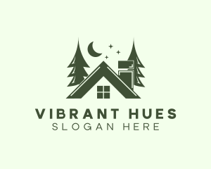 Forest Cottage House logo design