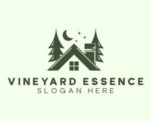 Forest Cottage House logo design