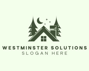 Forest Cottage House logo design