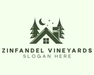 Forest Cottage House logo design