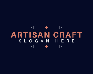 Craft - Geometric Crafting Business logo design