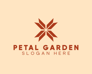 Petal - Geometric Flower Petal logo design