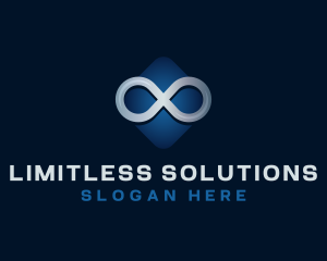 Unlimited - Business Infinity Symbol logo design