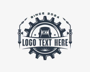 Mechanical - Industrial Metalworks Welder logo design