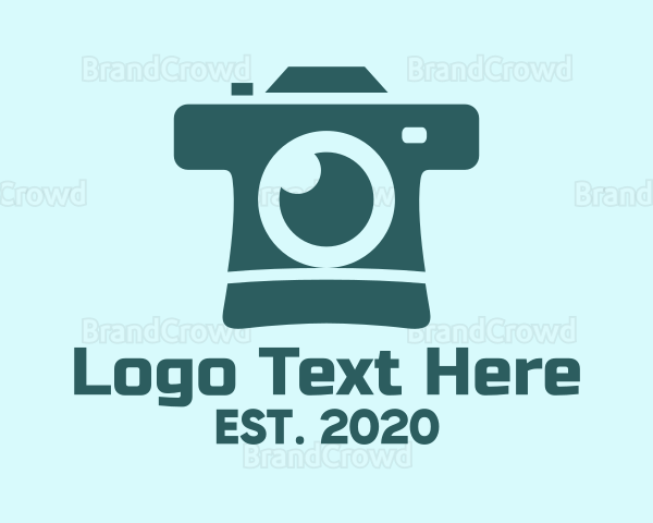Instant Camera Photo Booth Logo