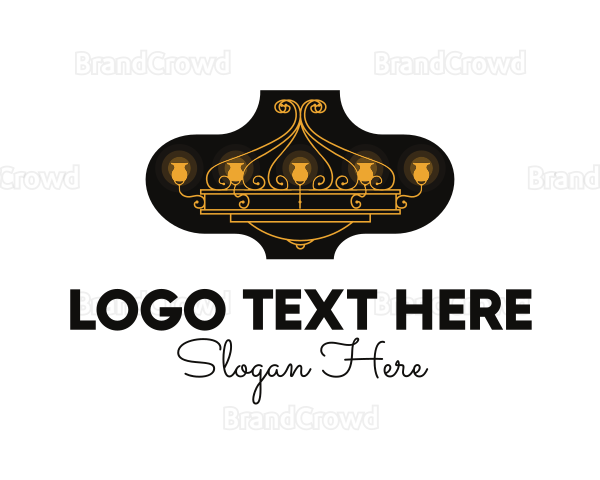 Victorian Chandelier Furniture Logo