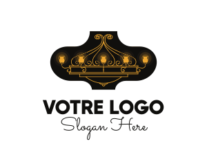 Victorian Chandelier Furniture Logo
