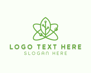 Pharmaceutical - Scientific Leaf Biotechnology logo design