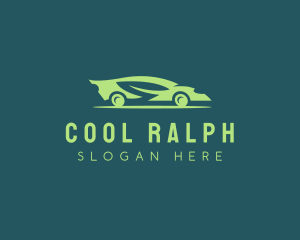 Automotive - Green Eco Car Automotive logo design