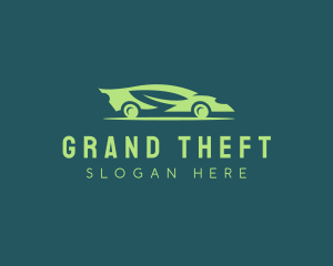 Vehicle - Green Eco Car Automotive logo design