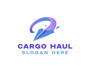 Plane Cargo Logistics logo design