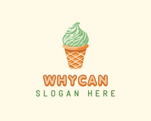 Ice Cream Sundae Logo