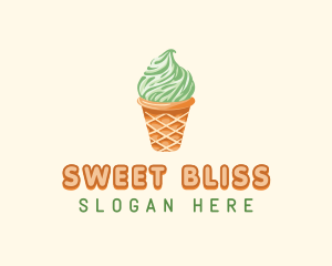 Ice Cream Sundae logo design