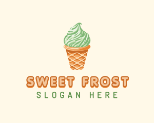 Ice Cream Sundae logo design