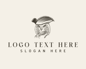 Vintage - Vintage Owl Bird logo design