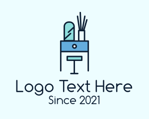 Furniture Shop - Blue Dresser Table logo design