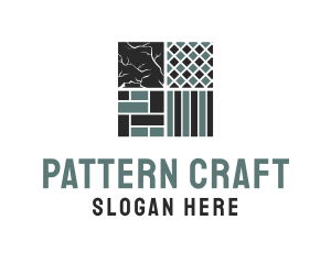 Flooring Tile Pattern logo design