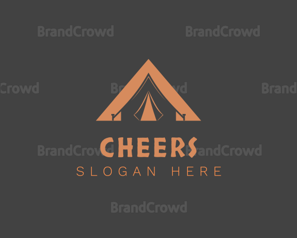 Outdoor Triangle Tent Logo