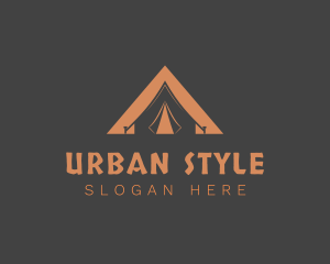 Outdoor Triangle Tent Logo