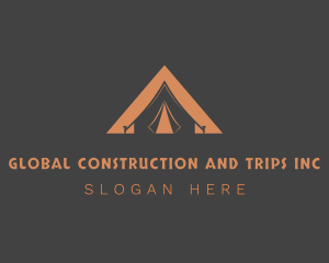 Highland - Outdoor Triangle Tent logo design