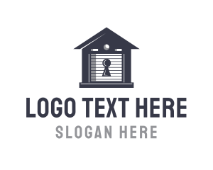 Logistics - Storage Lock House logo design