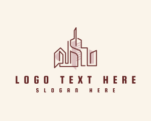 Architectural Building Structure  Logo