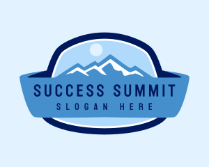 Mountain Summit Adventure logo design