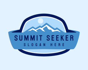 Mountain Summit Adventure logo design