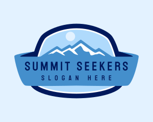 Mountain Summit Adventure logo design