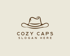 Gentleman Fashion Hat logo design