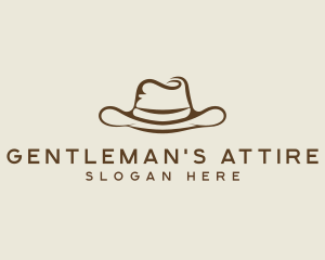 Gentleman Fashion Hat logo design